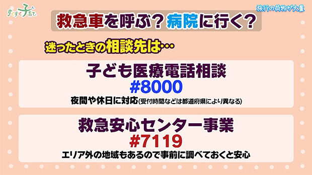 子ども医療電話相談「#8000」, 救急安心センター事業「#7119」