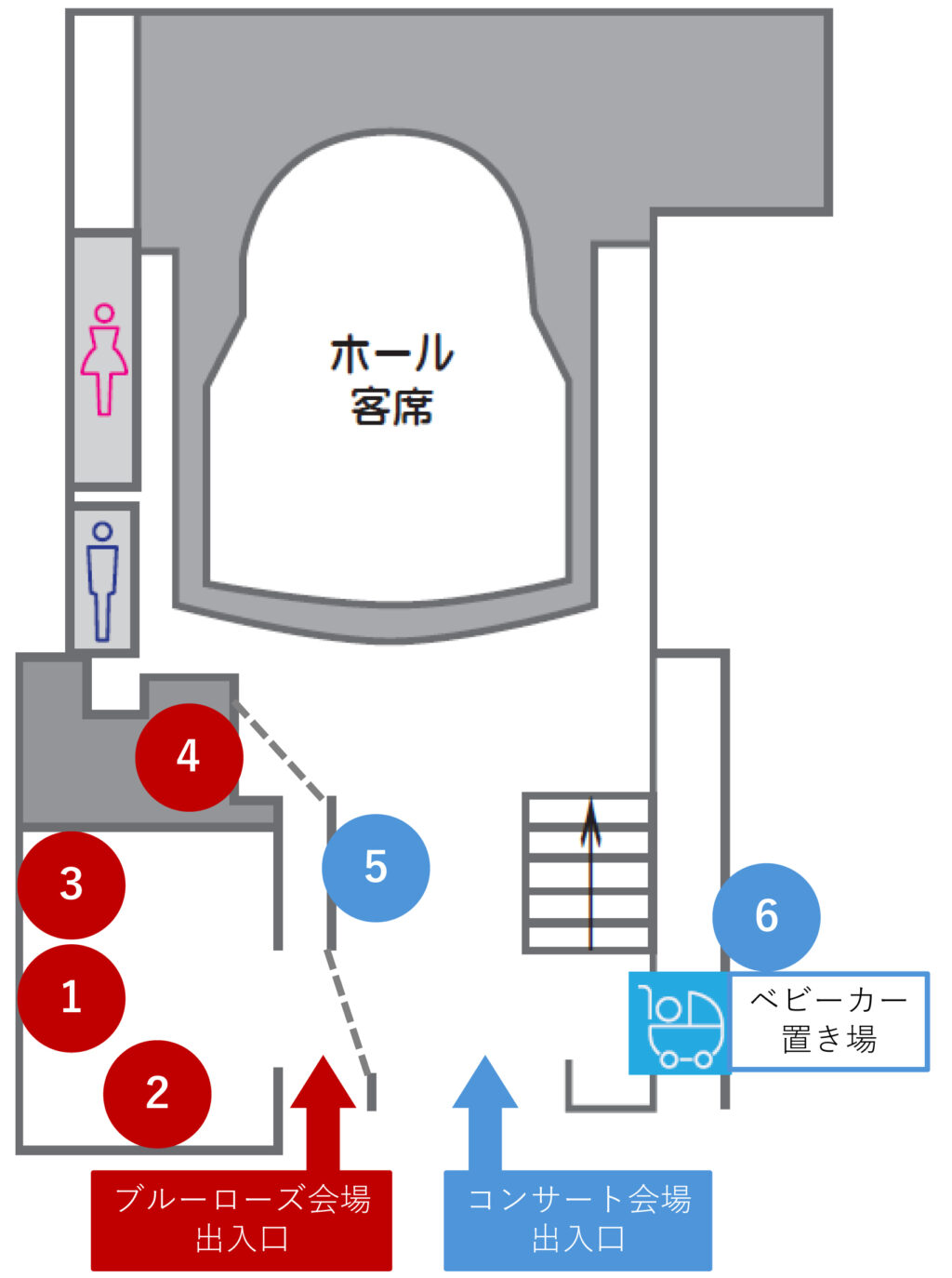 会場図